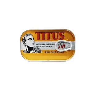 Titus Sardine with Chilli -125g